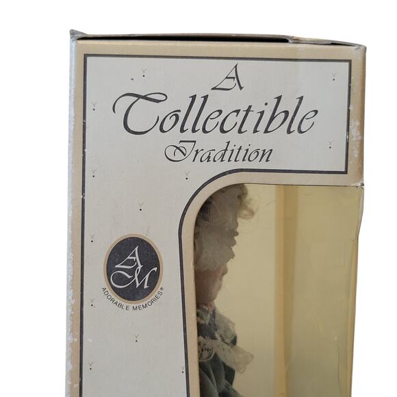 Treasured Memories 12" Porcelain Doll 1991 Special Edition ACM in Original Box - Picture 13 of 16